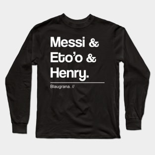 The Legends of Barca II Long Sleeve T-Shirt